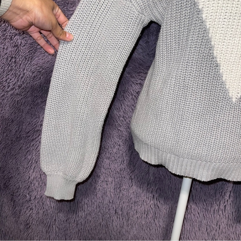 Time And Tru Asyoly Color Block Sweater - image 4